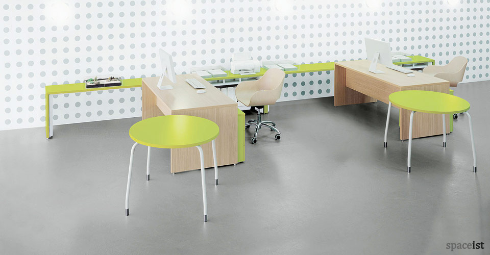 Office Desks Tre slab end desk