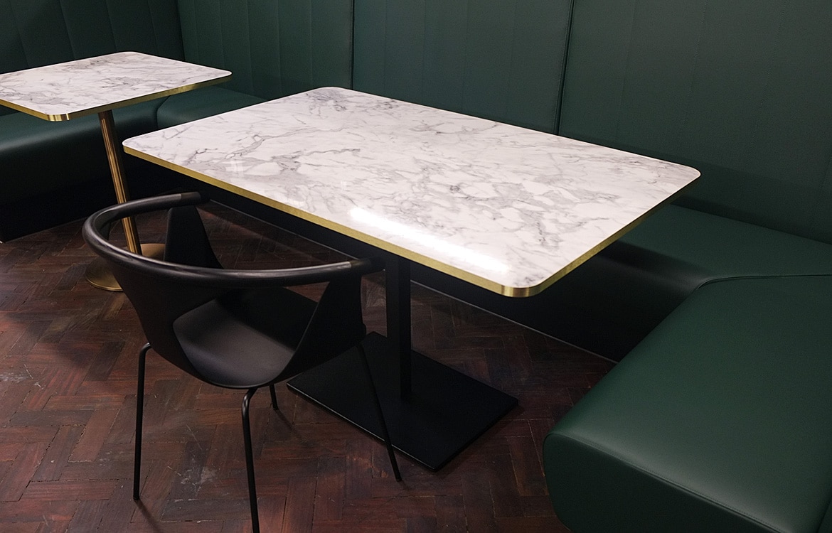 Brass Edged Table