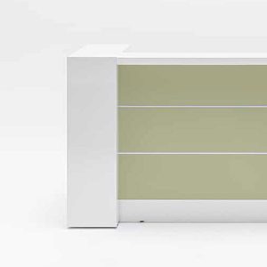 A modular reception desk gives you the opportunity to make a strong first impression