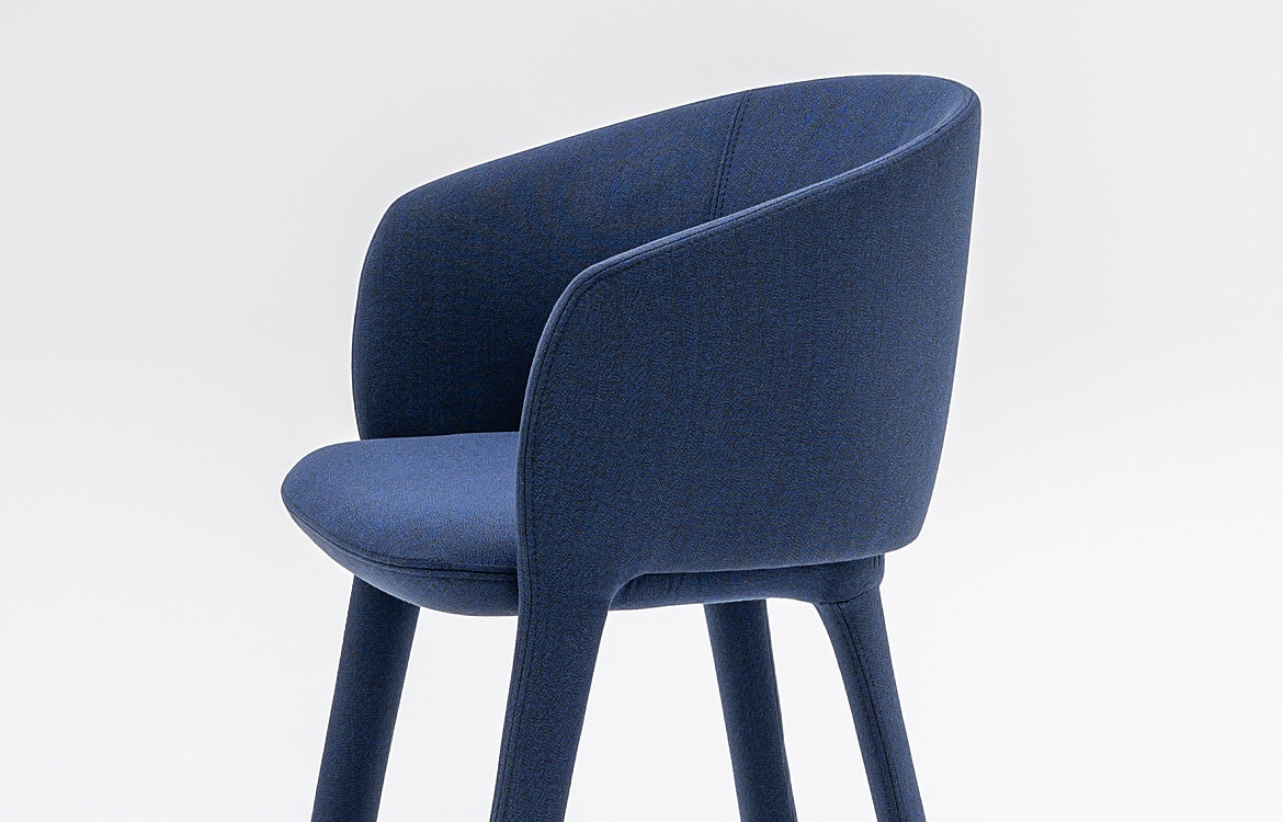 Blue meeting chair
