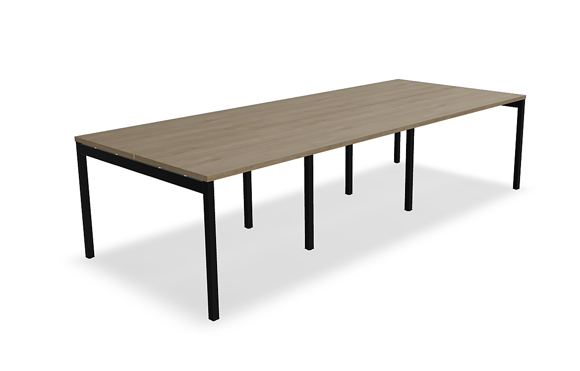 Long study desk
