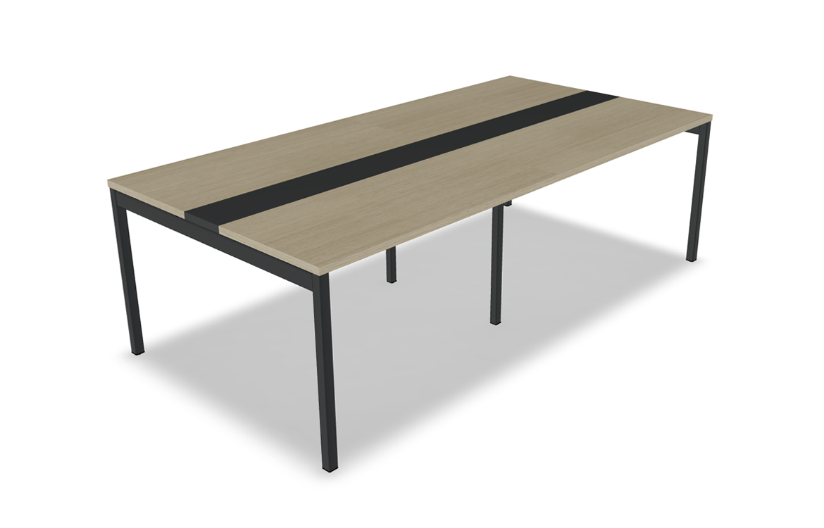 Alpha Y oak desk