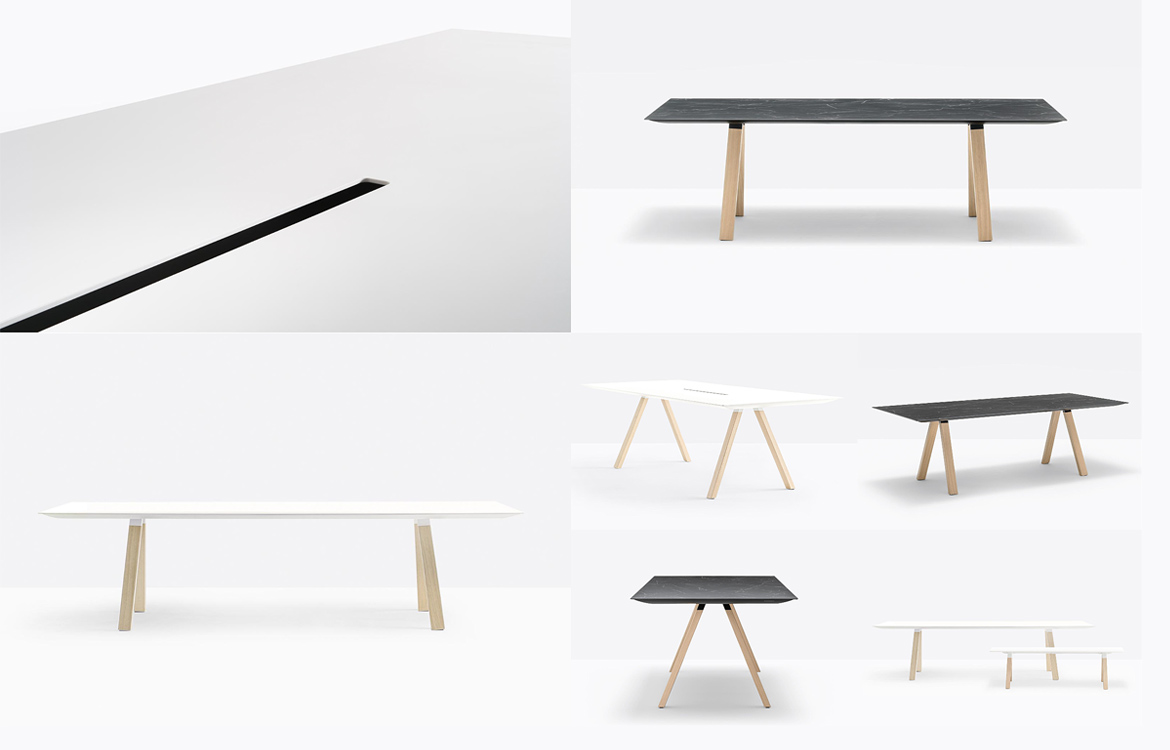 Arki commercial wood table range