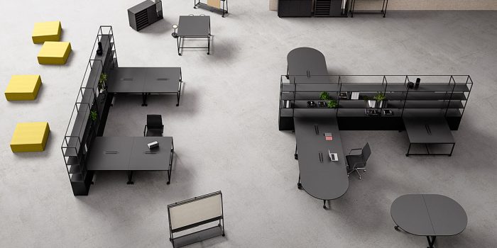 Atelier Black Desk Range