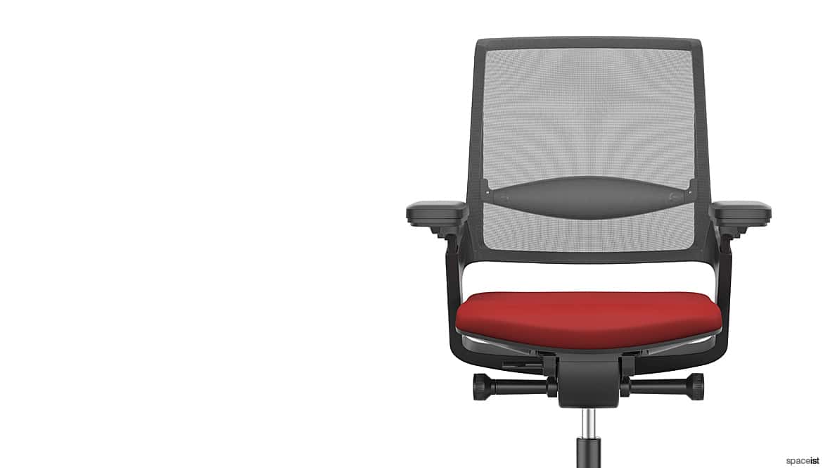 Black Mesh Swivel chair