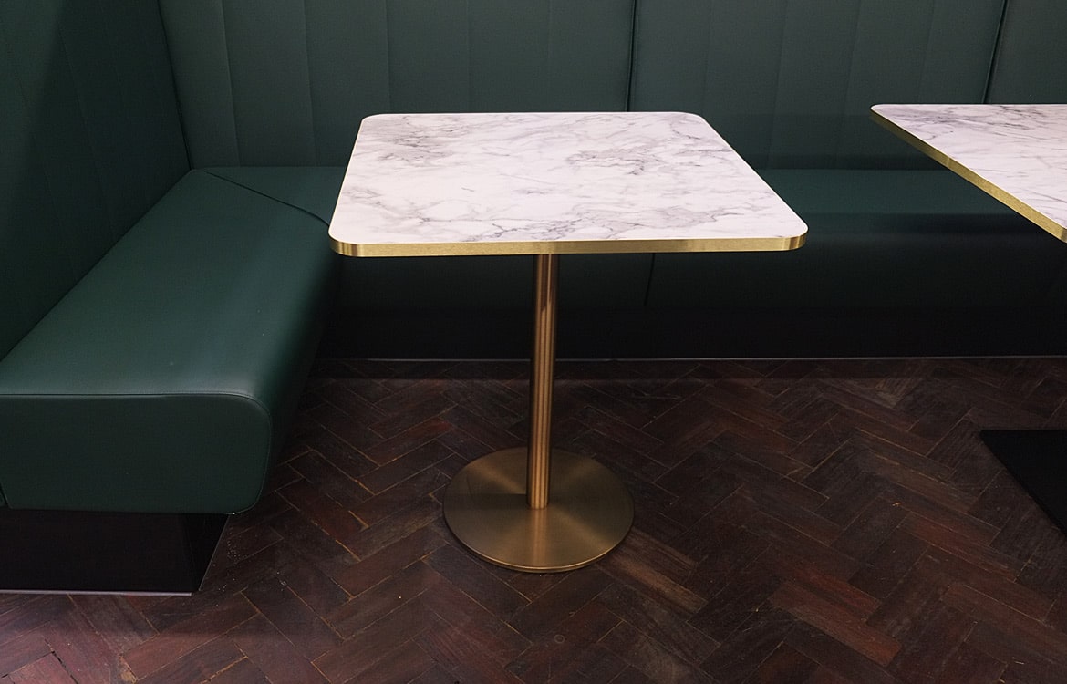 Brass Cafe Table