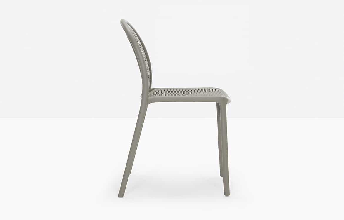 Grey Recycled Cafe Chair