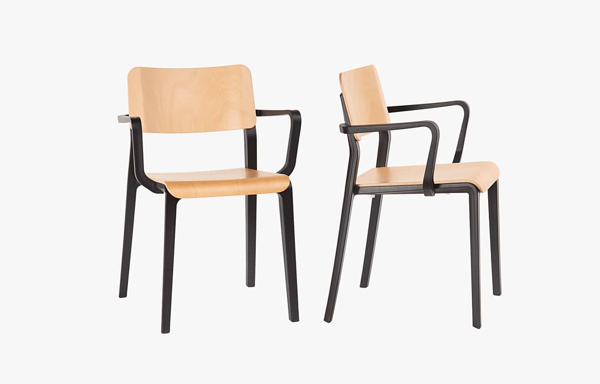 Cafe chairs with arms