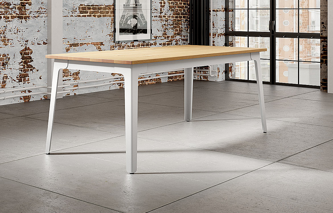 Canteen Table Oak Top