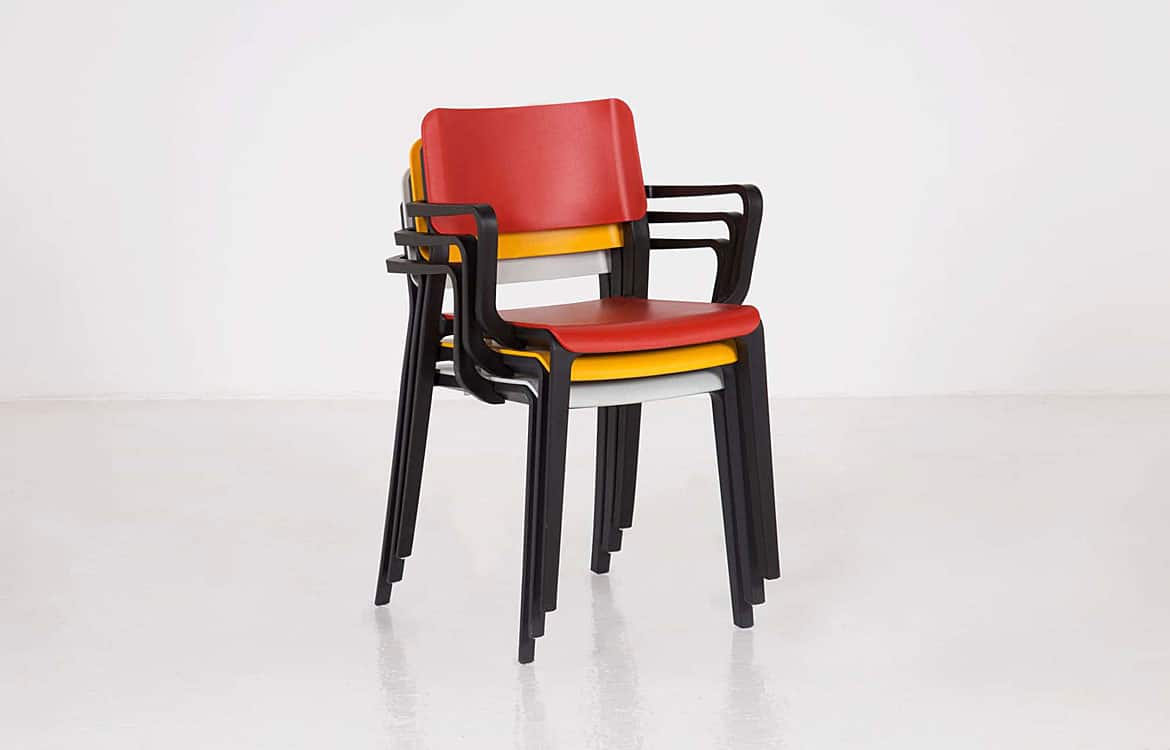 Colourful Stacking Chairs