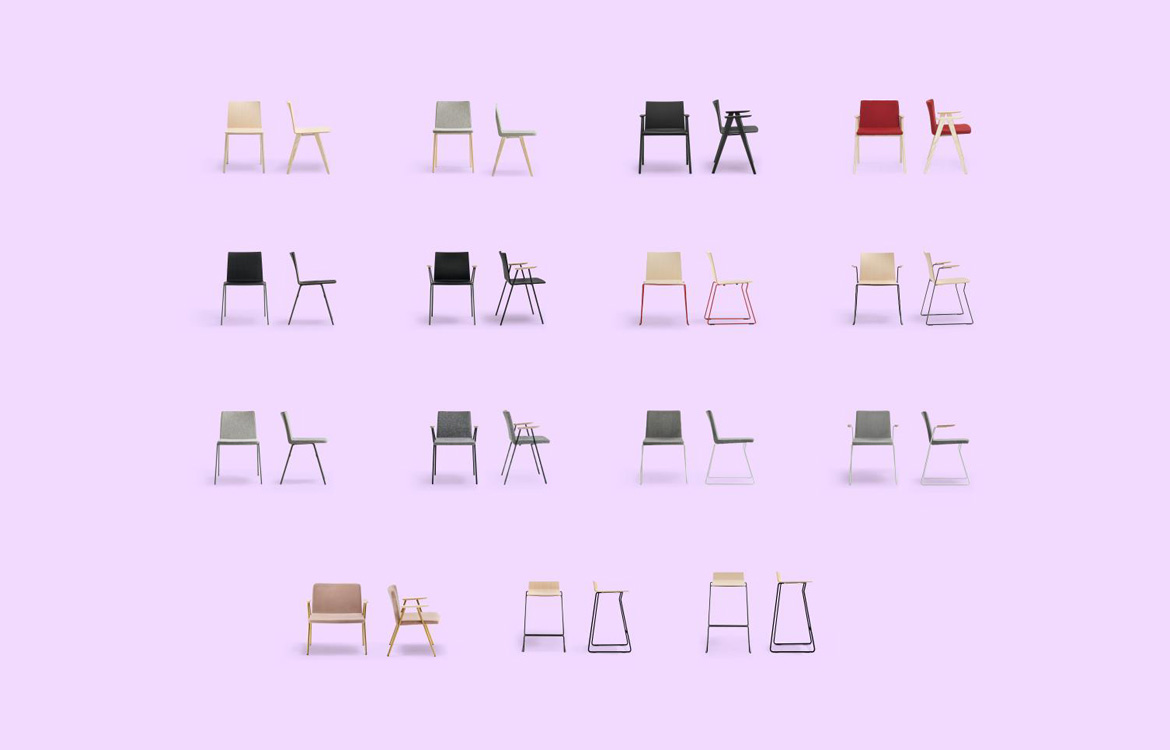Commercial boardroom chair range