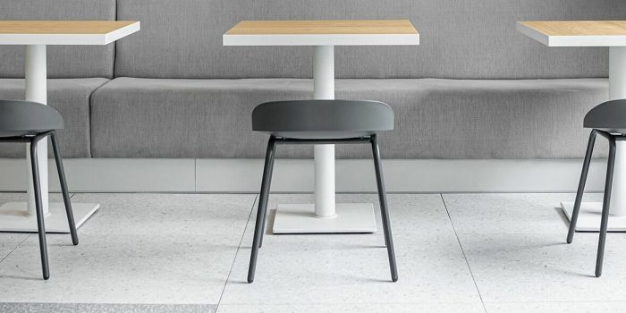 Tea commercial chair without back