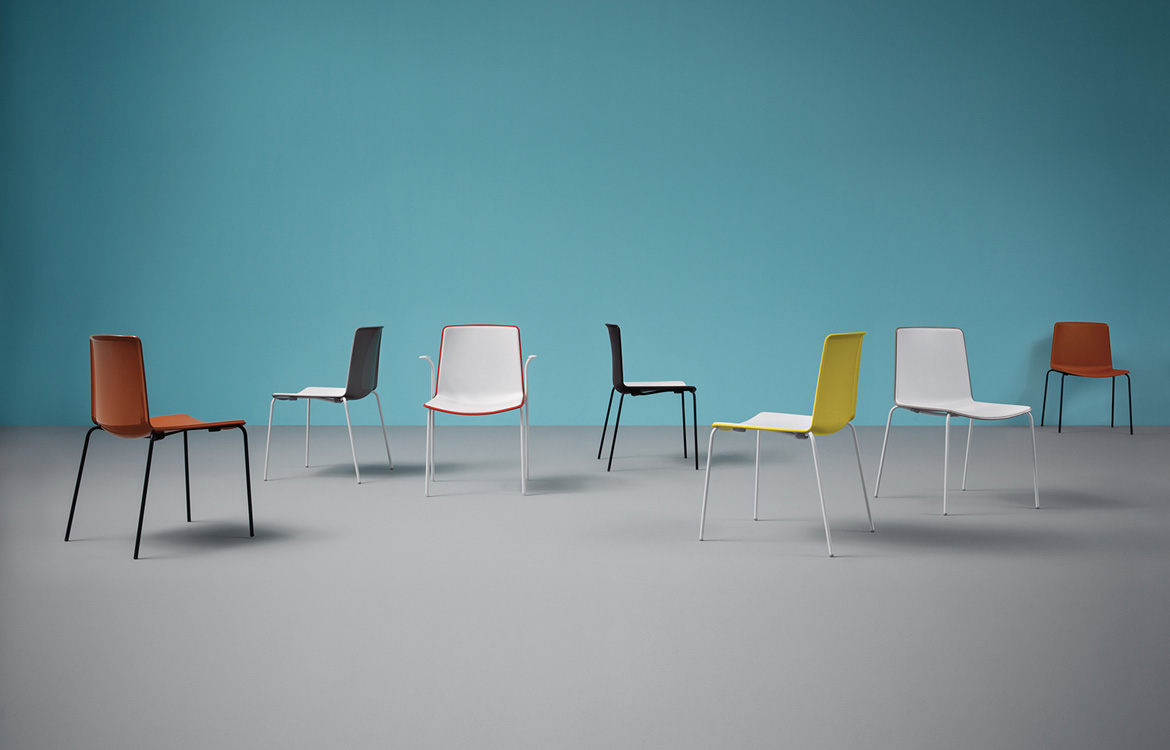 Commercial stacking meeting chair colours