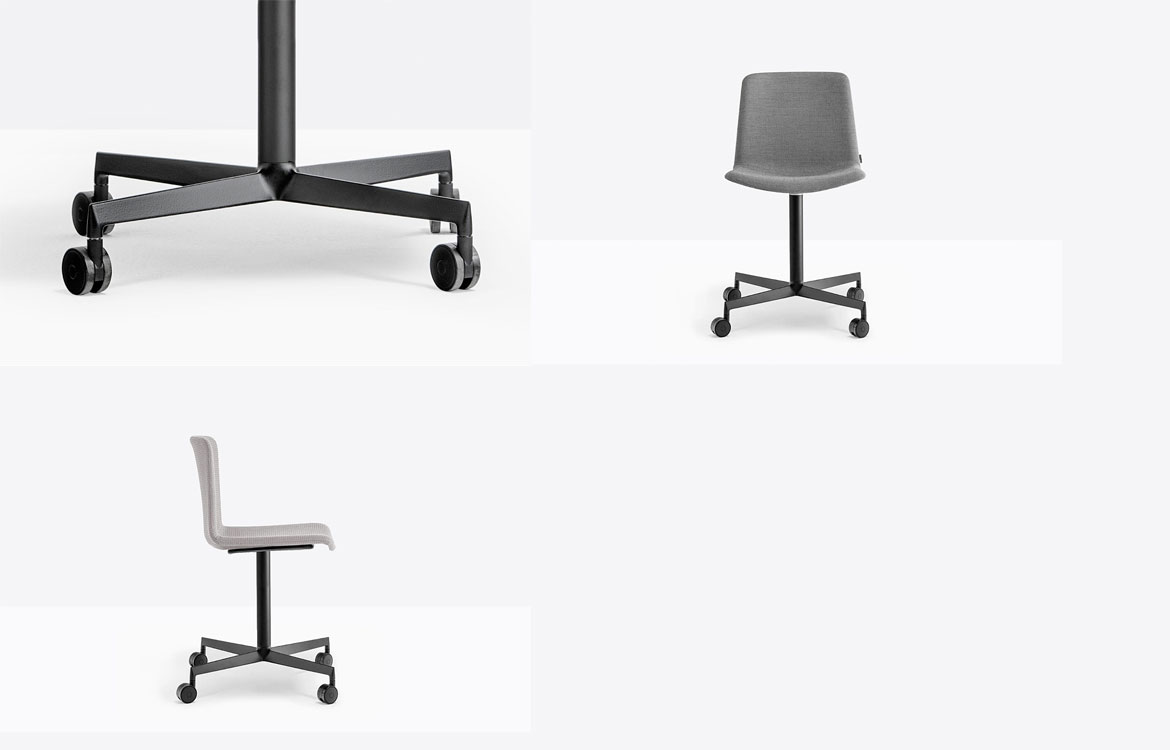 Commercial swivel meeting chair