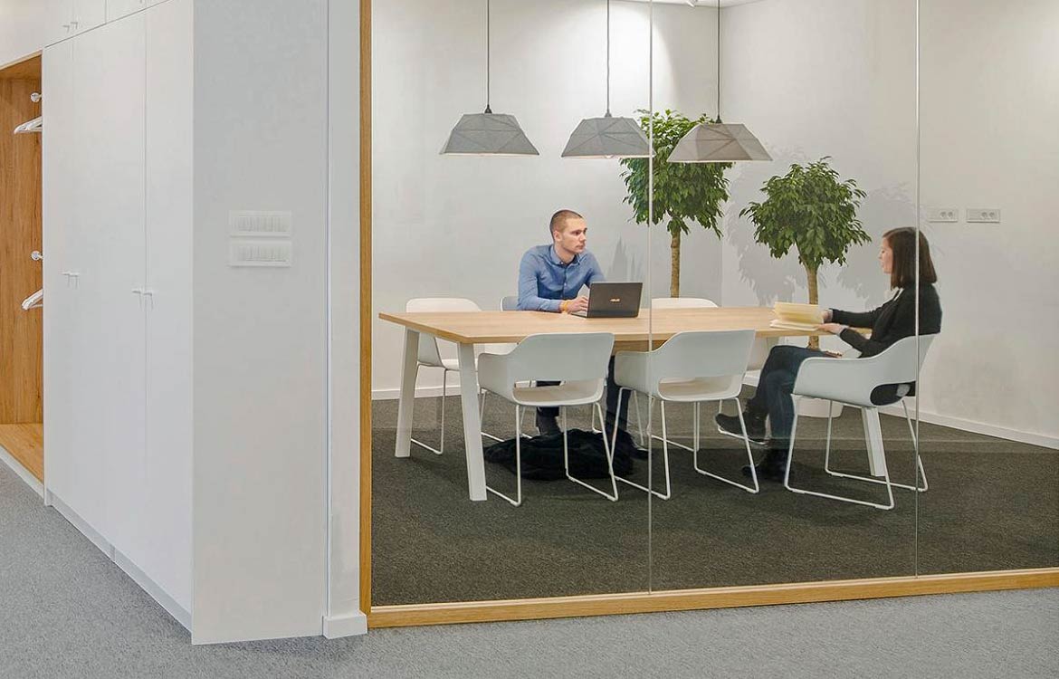 Commercial white meeting chair