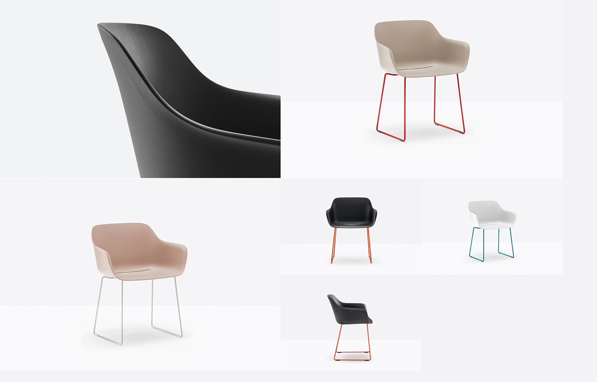 Commercial wide meeting chair