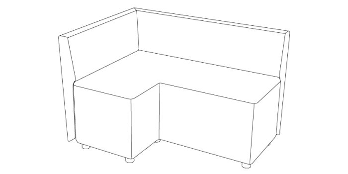 Corner cube shape