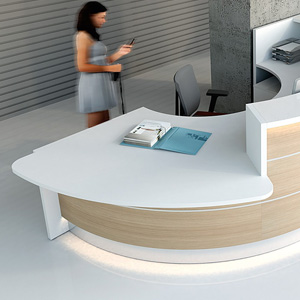 Customise Your Curved Reception Desk