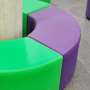 Delivery & installation of your school booth seating