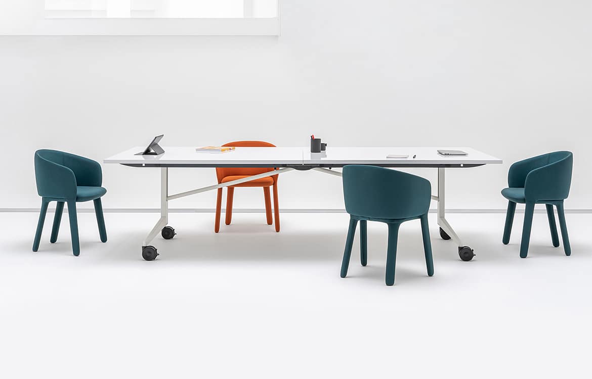 Ex large folding study table