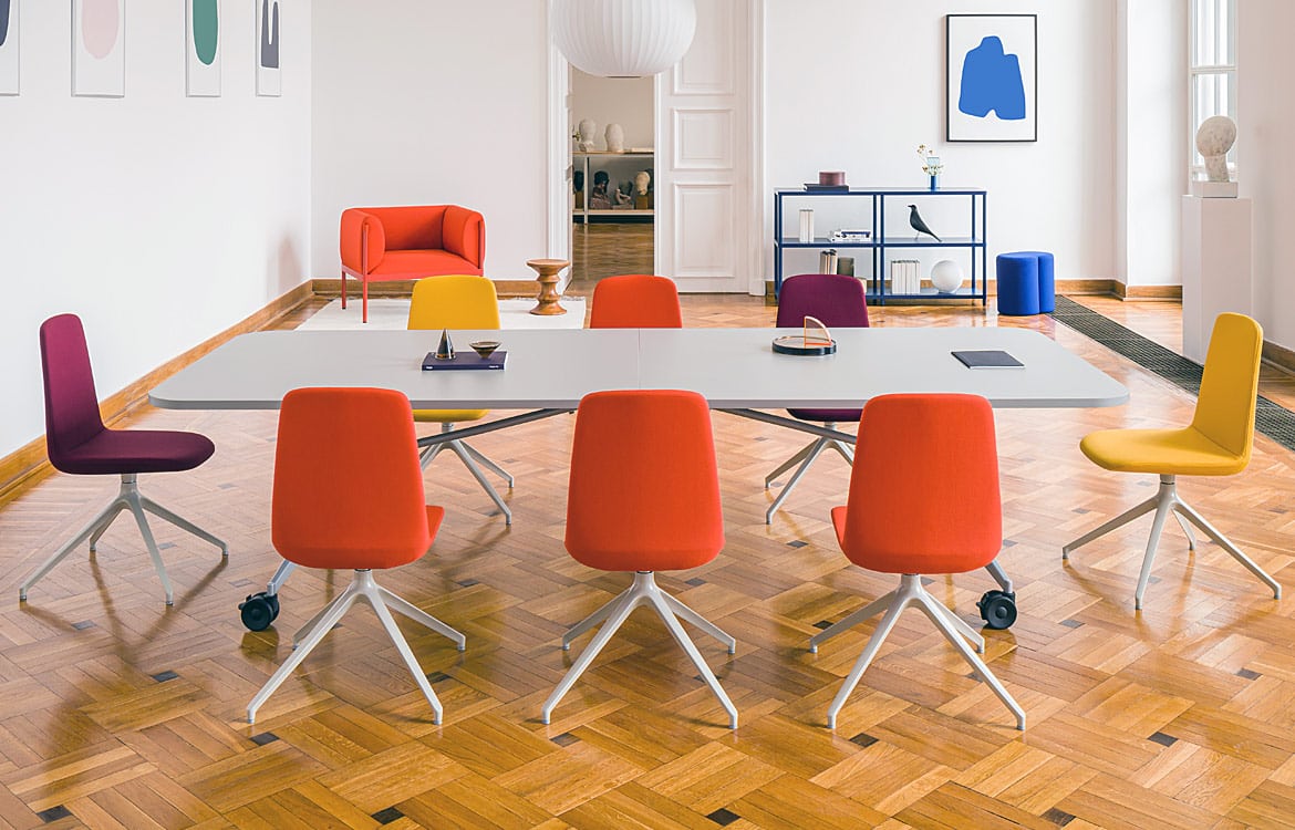 Extra large table in grey
