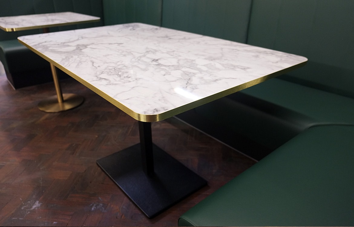 Brass Four Person Table