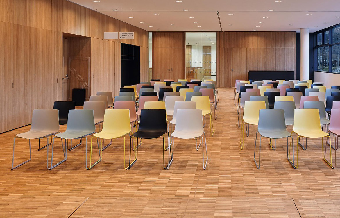 Glossy study chairs