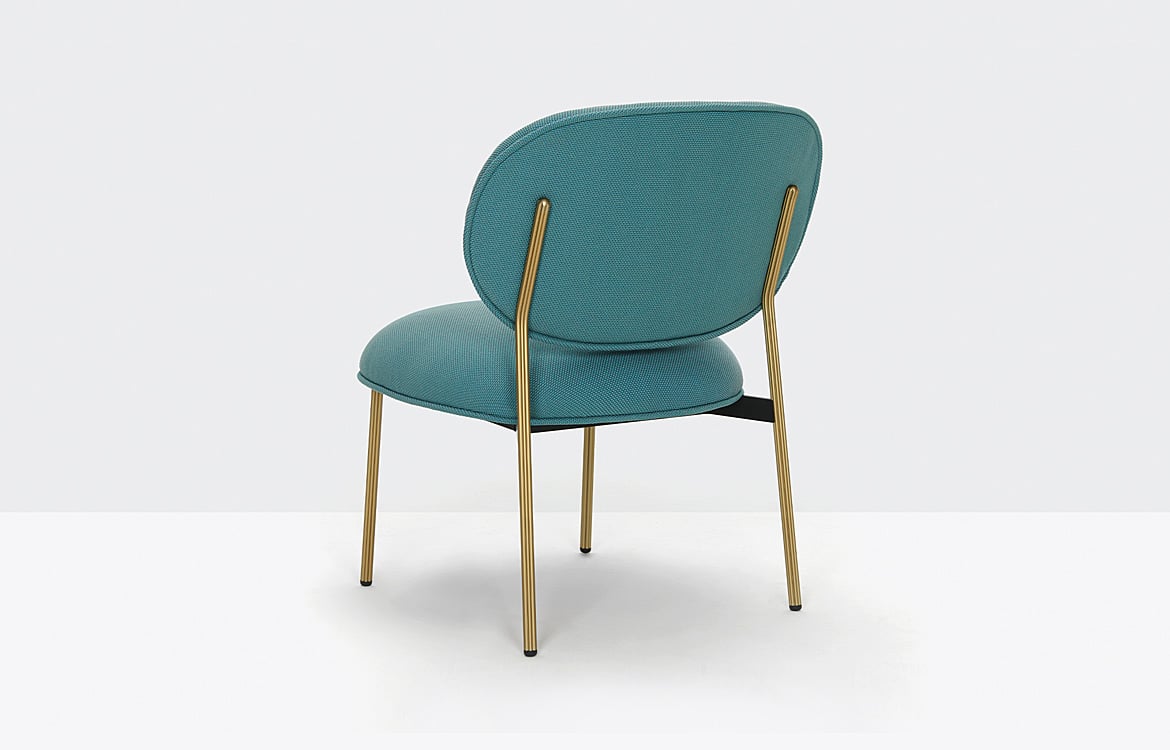 Green Fabric Reception Chair