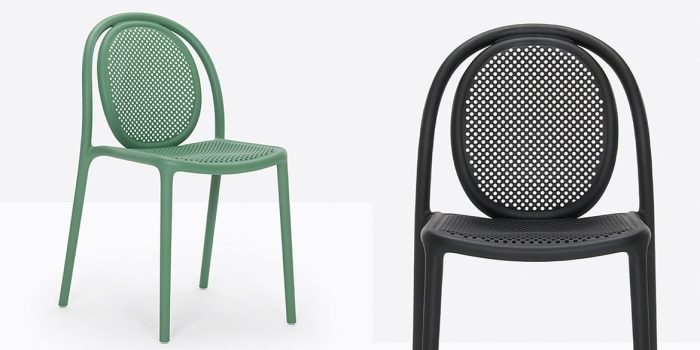 Green Outdoor Cafe Chair