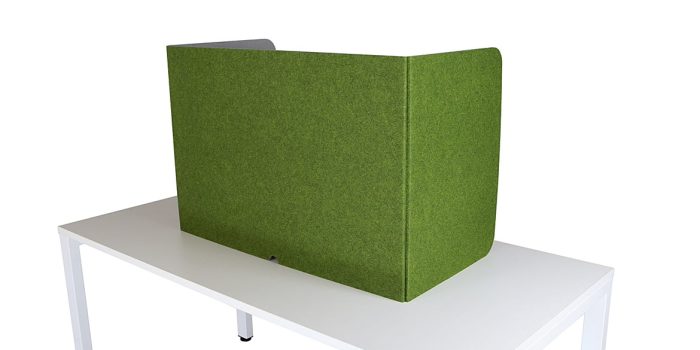 Green Folding-Desk-Screen