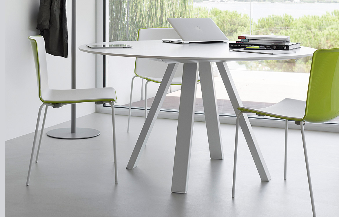 Green commercial stacking chair