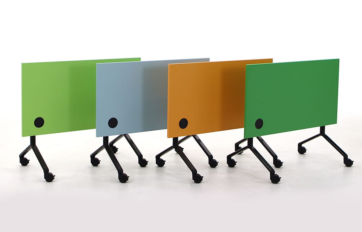 Green tilt top conference desk