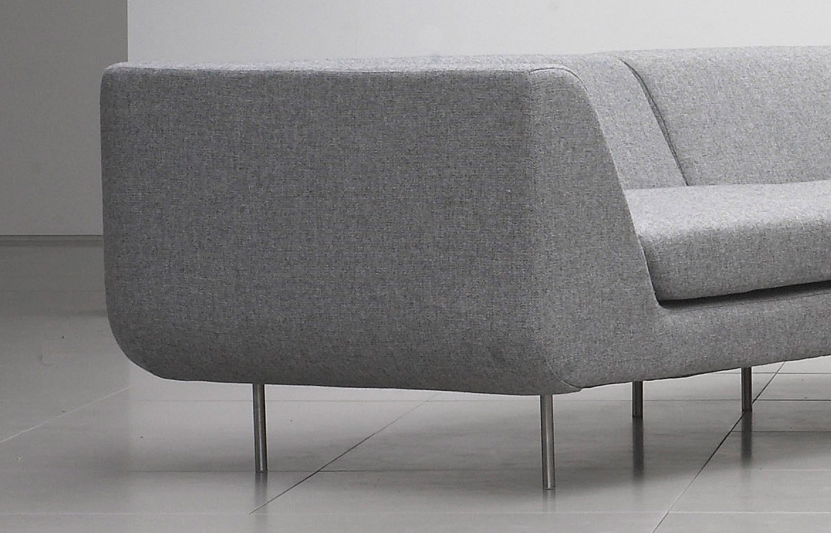 Grey Sofa Closeup
