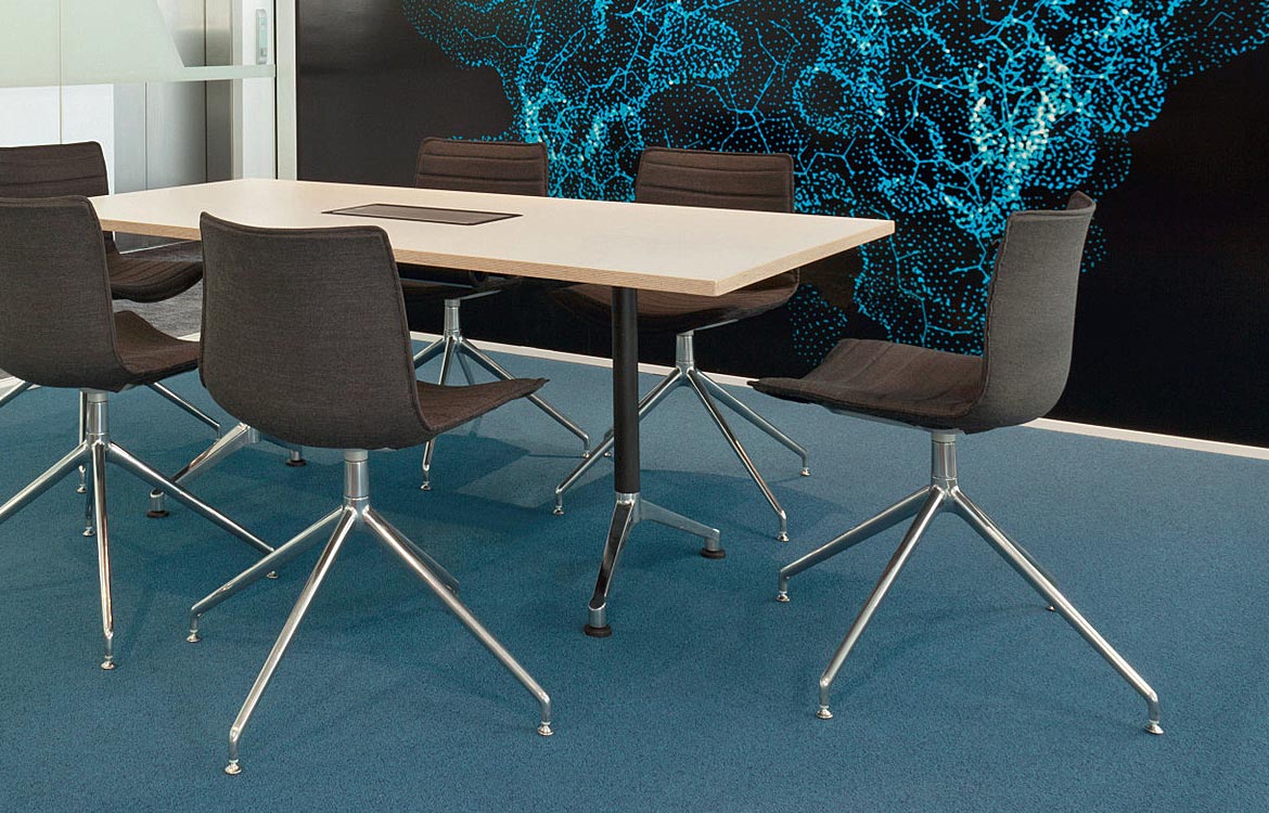 Grey executive meeting chair