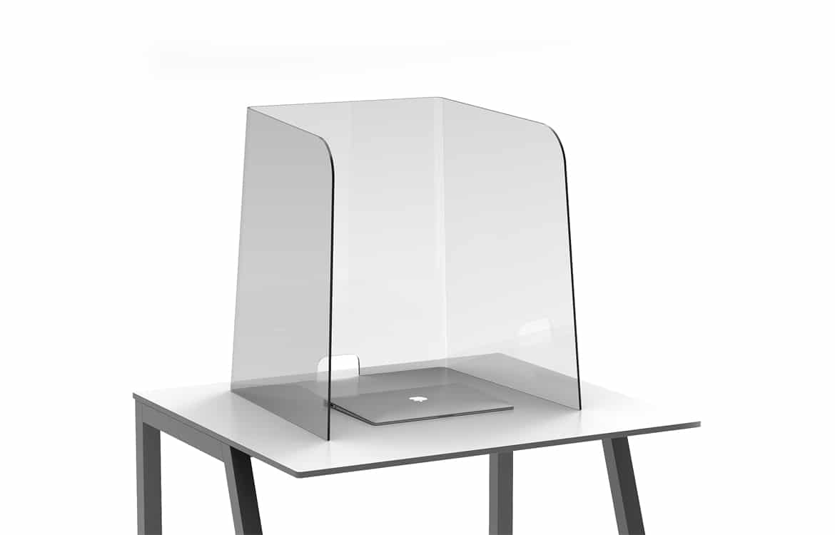 Small Desk Protection Screen