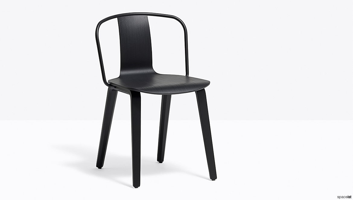 Black Wood Chair