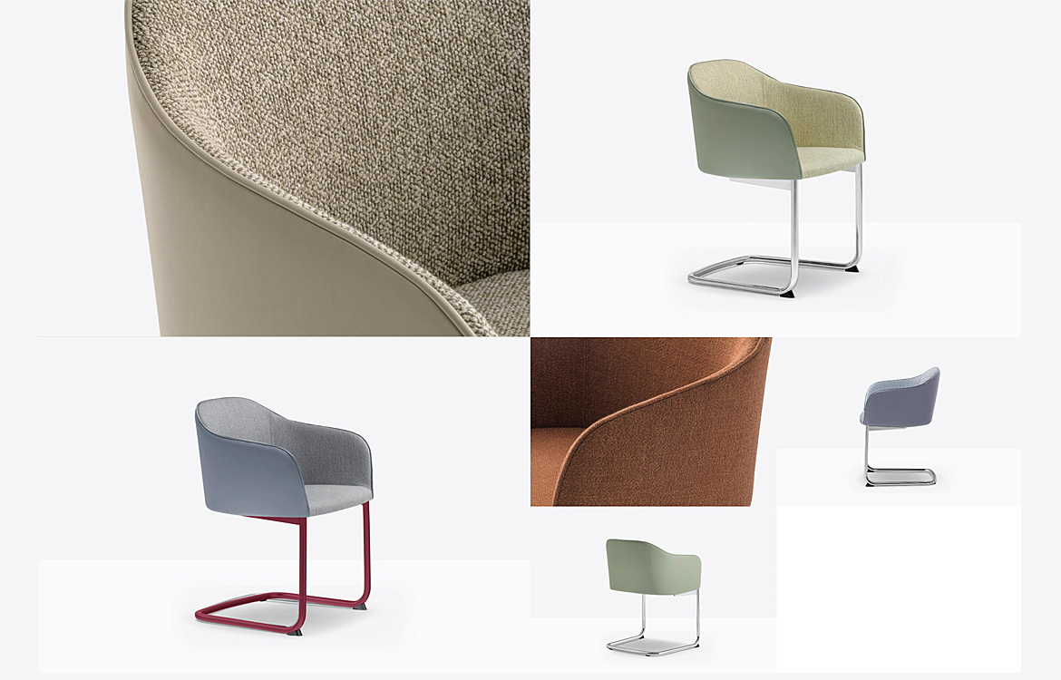 Laja cantilever chair range