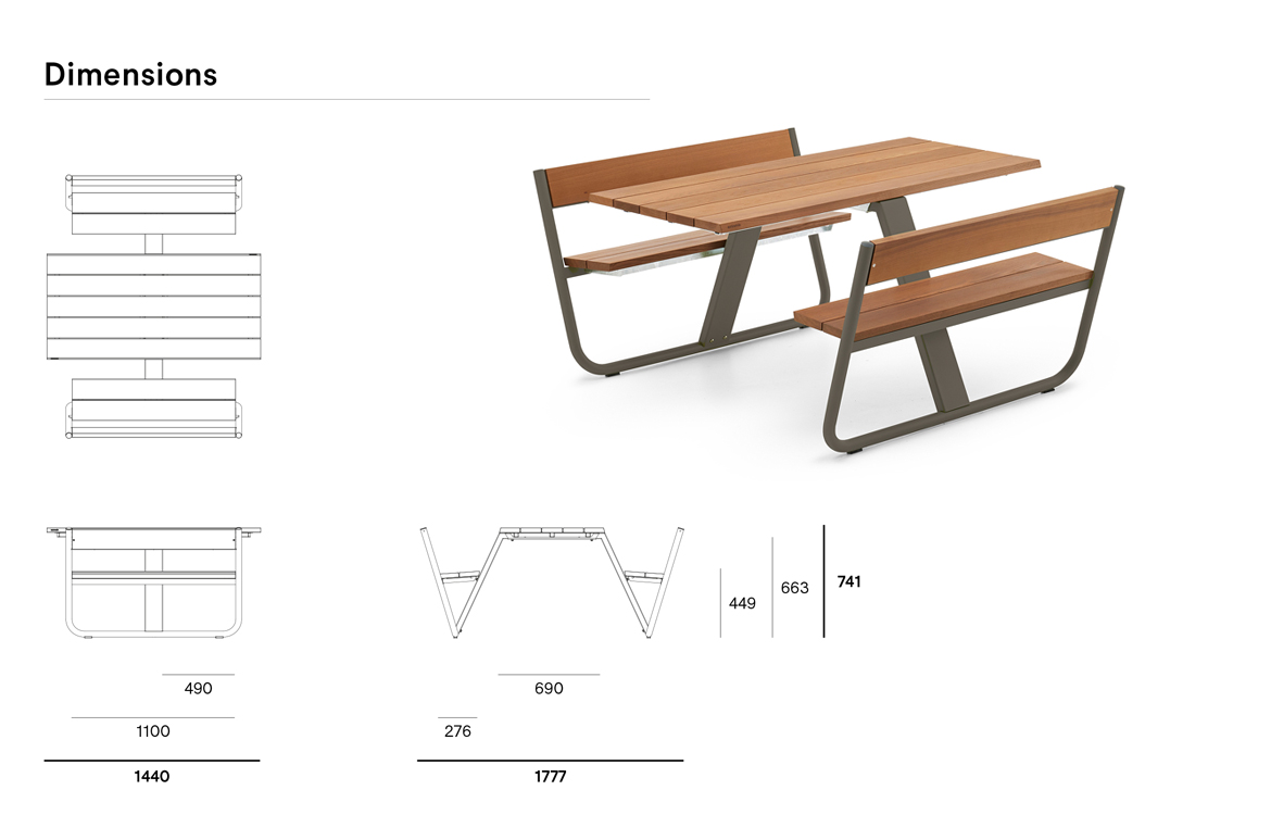 Luxury wood canteen table sizes