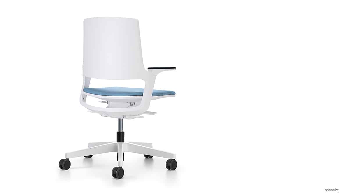 White Meeting Chair