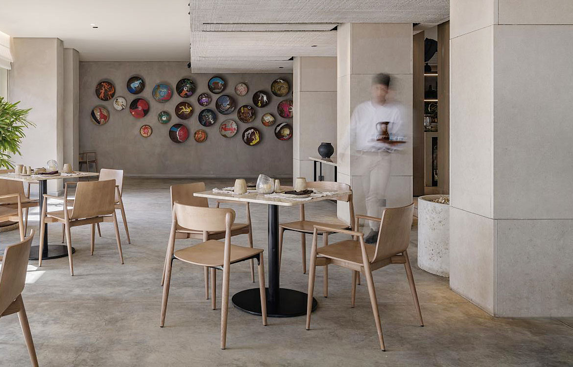 Pedrali Malmo light wood chair