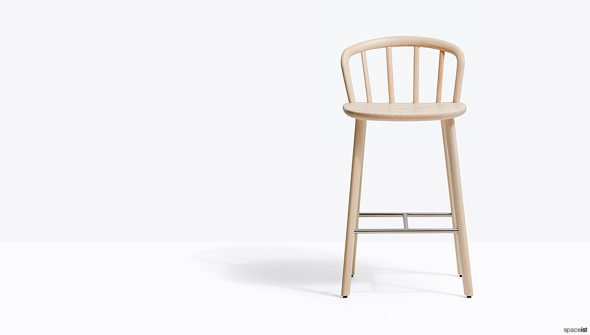 Wood Ash Cafe Stool