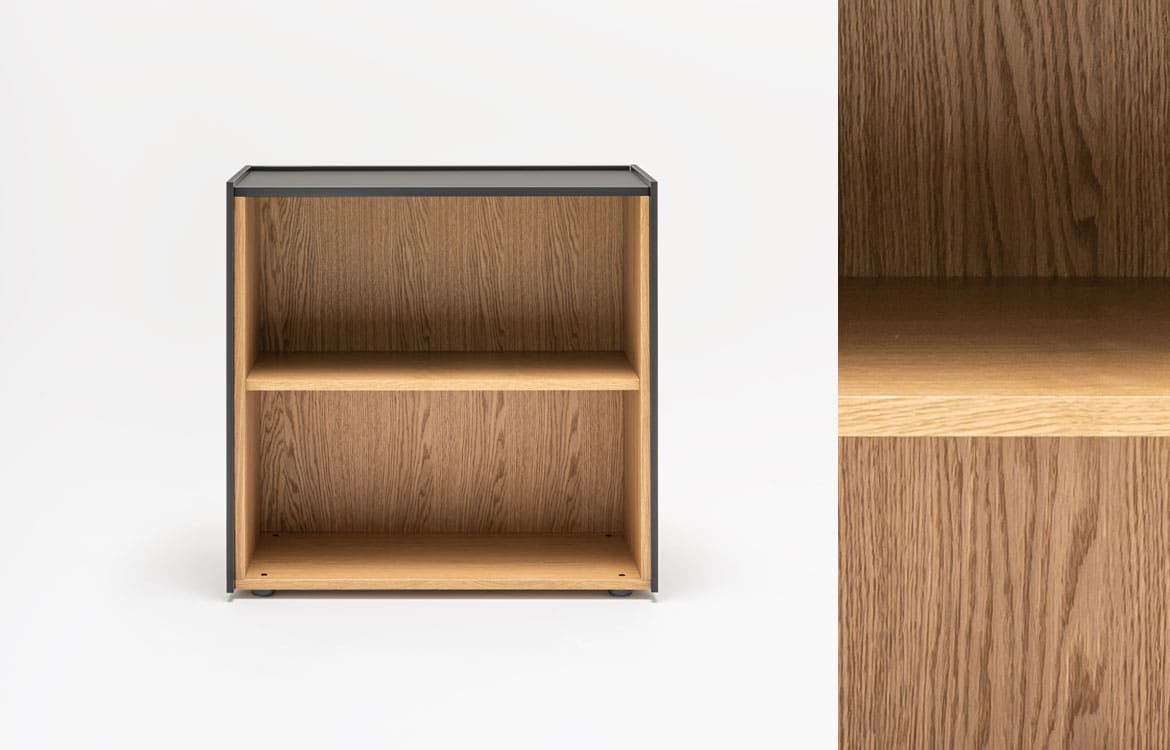 Oak wood cabinet