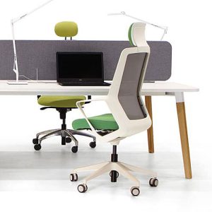 Office furniture and productivity.