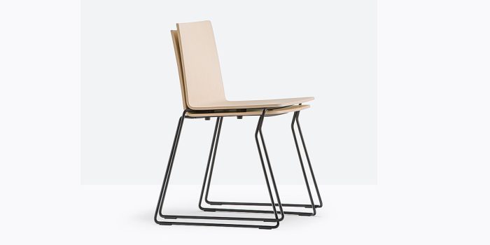 Pedrali Osaka stacking cafe seating