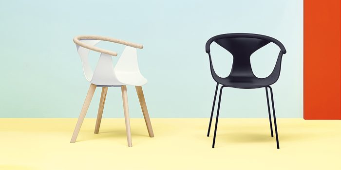 Pedrali Fox artdeco cafe chair