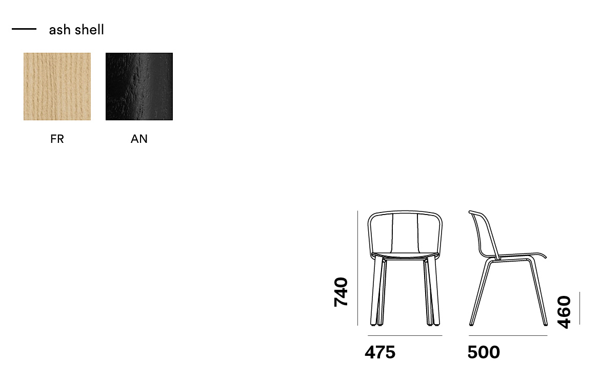 Pedrali Jamica cafe chair colours