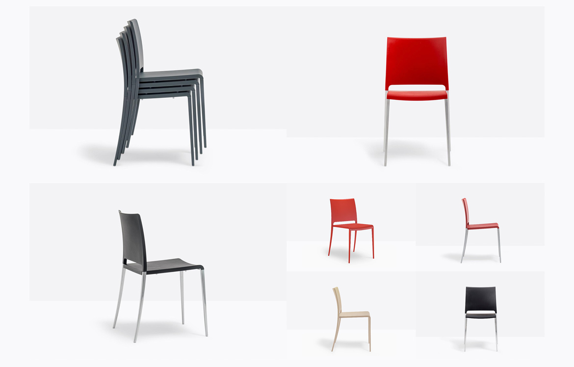 Pedrali Mya cafe chair range