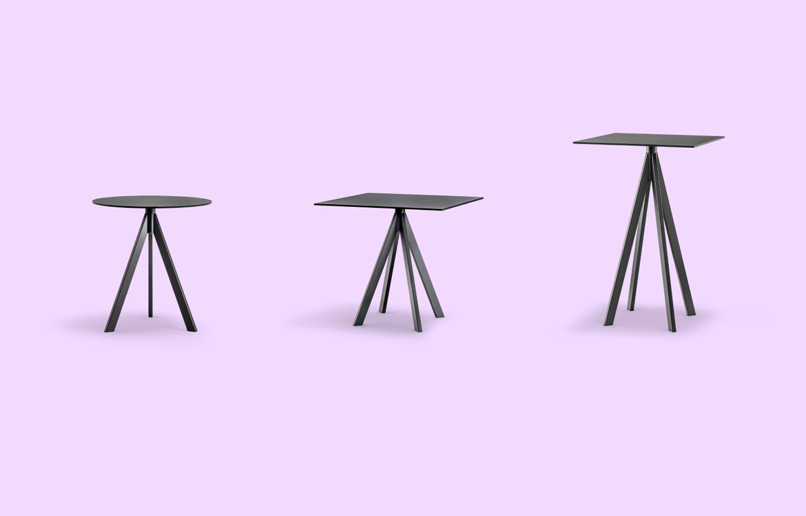 Pedrali Arki cafe base size range
