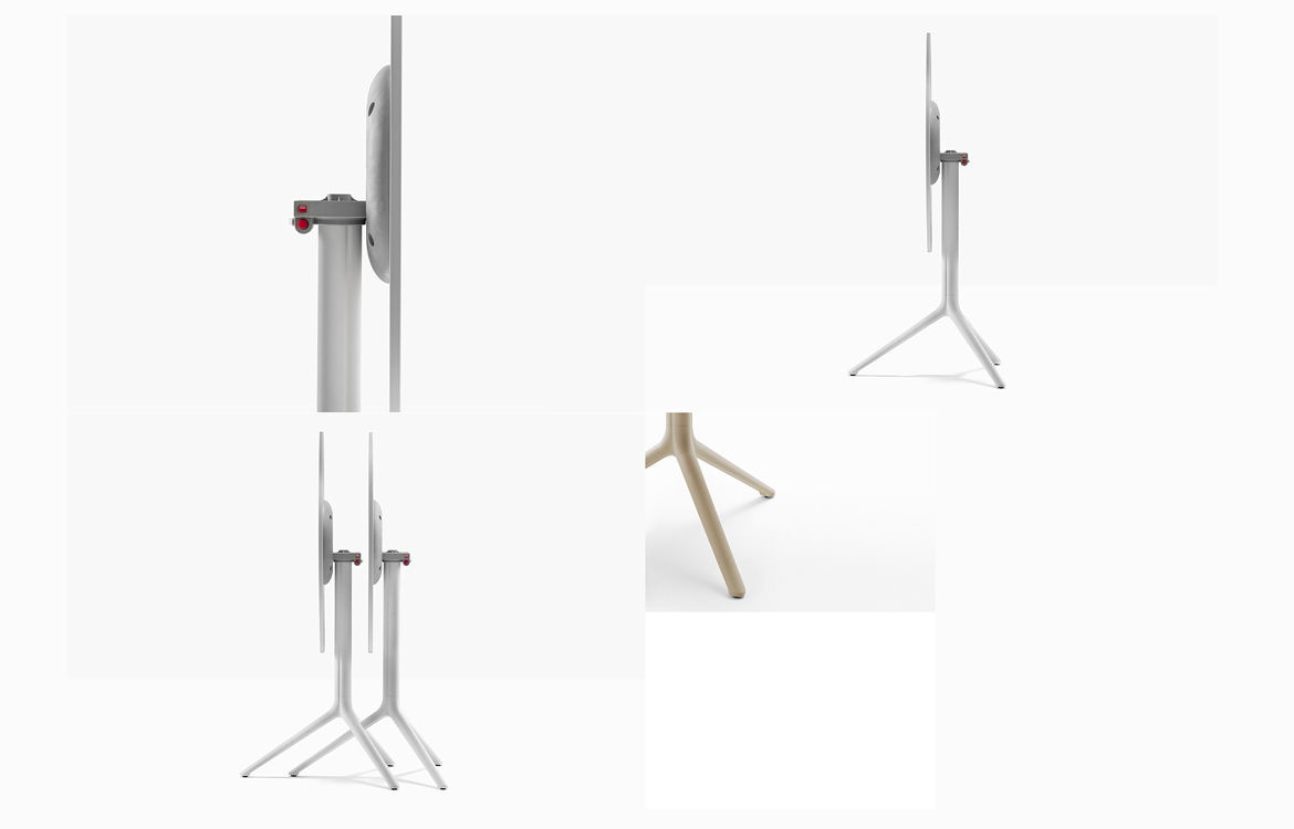 Pedrali Elliot folding cafe table