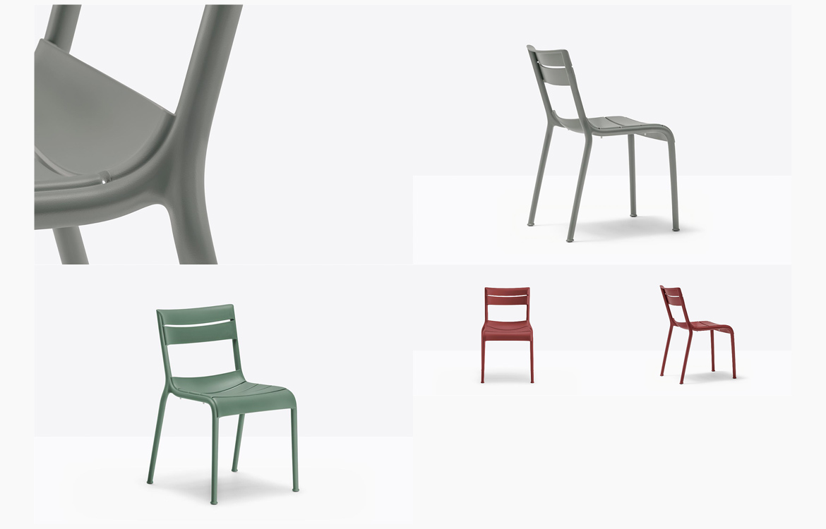 Pedrali Souvenir recycled chair range